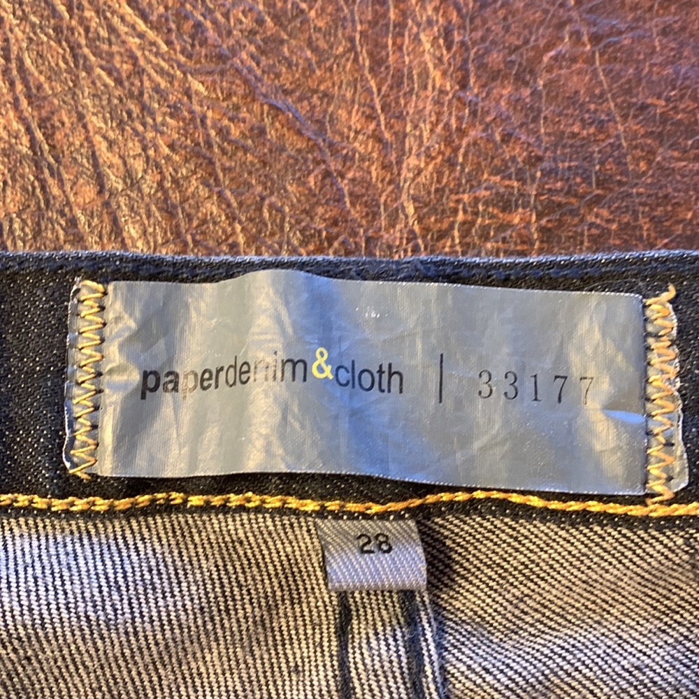 Vintage paperdenim&cloth jeans. Size 28 waist. - Picture 4 of 6